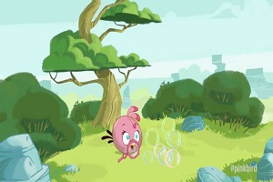 Angry Birds - Ružový vták