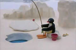 Pingu - Ide sa na ryby